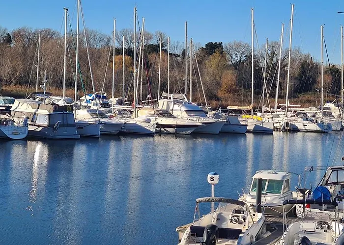 2 Personnes A La Marina Avec Superbe Vue - Terrasse Et Parking Prive Saint-Cyprien (Pyrenees-Orientales)